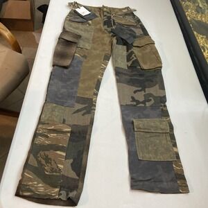 Embellish New York Cargo Pants Camouflage 28x30.5 Military Mens EMBF222-7